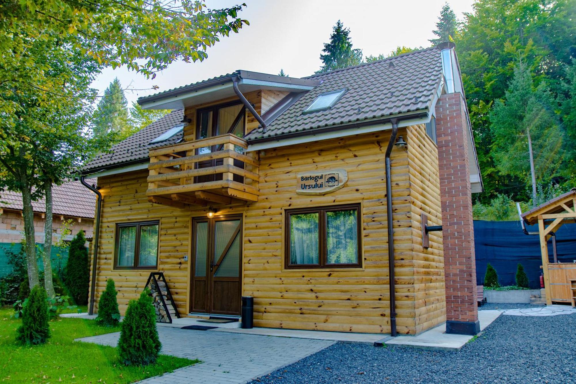 Bear'S Lair Chalet Porumbacu de Sus Exterior foto